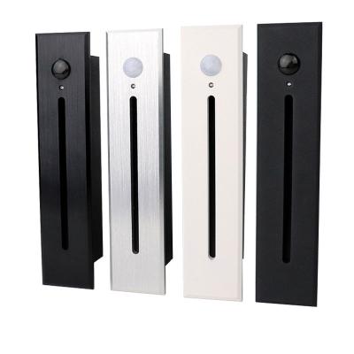 China IP65 square recessed step lighting aluminum wall light outdoor waterproof led motion sensor stair light for sale