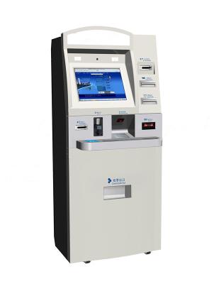 China Bank Free standing kiosk / Multifunctional ATM kiosk anti-vandalism for sale