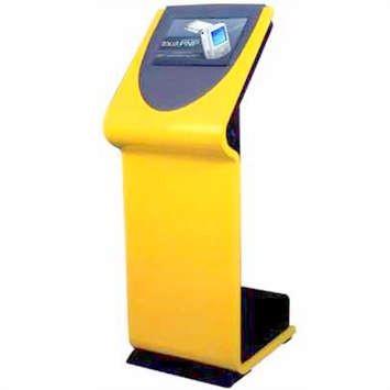 China Outdoor Information Touch Screen Kiosk Withfingerprint Reader for sale
