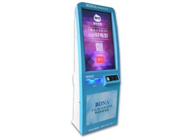China Fashional Free Standing Kiosk , Self Serve Ticketing Kiosk For Movie Ticketing And Advertising for sale
