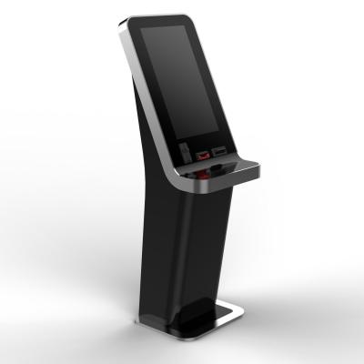 China Interactive Information Self Service Ticket Kiosk Elegant Design For Buiding Hall for sale