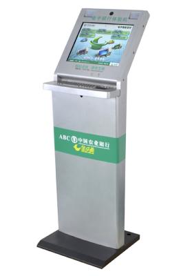 China Smart Coin Acceptor and UPS Free Standing Kiosk with Motion Sensor and Air Conditioner for sale