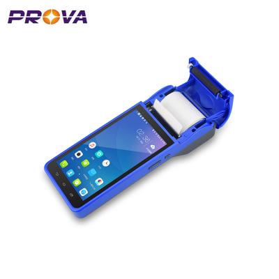 China Smart Android Handheld Pos , Android Handheld Device With Printer for sale
