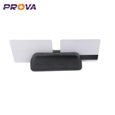 China Dual Heads MSR Magnetic Card Reader For Shopping Mall / Supermarket for sale