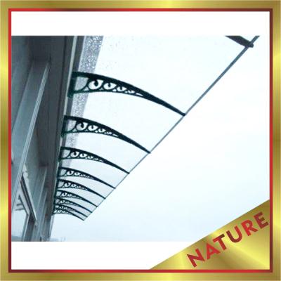 China polycarbonate diy awning,canopy for construction project-nice sun and rain shelter for door and window for sale