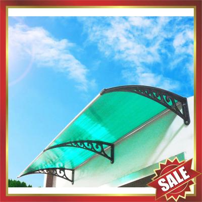 China Green Canopy,Awning,hollow sheet awning,hollow awning,brown awning,clear awning,green canopy-excellent sun,rain proofing for sale