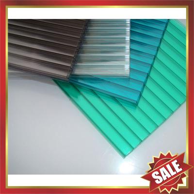 China twin-wall PC sheet,multiwall pc sheet,hollow pc sheeting,pc roofing sheet,twin wall pc sheet for greenhouse and building for sale