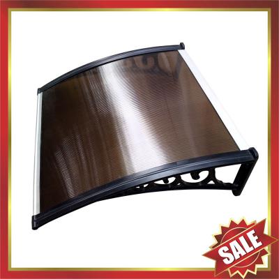 China brown Awning/Canopy with hollow PC sheet for sale