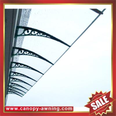 China excellent waterproofing wind resistance DIY pc polycarbonate awning canopies canopy shelter cover for house window door for sale