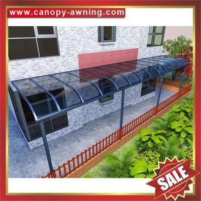 China patio balcony terrace porch aluminum alu frame clear pc polycarbonate window door awning canopy shelter cover for sale for sale