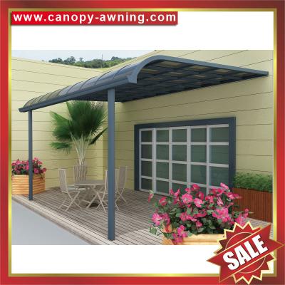 China hot sale outdoor villa house patio gazebo balcony sunshade alu aluminum polycarbonate awning canopy canopies cover for sale