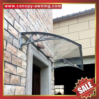 China hot selling house window door shelter Awning canopy with aluminium bracket support arm for sale