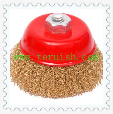 China Crimped Wire Cup Brushes TR108 for sale