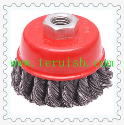 China Twist Knotted Screw & Bowl Wire Wheel Brushes TRT08 for sale