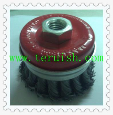 China Twist Knotted Screw & Cup Wire Wheel Brushes TRT10 for sale