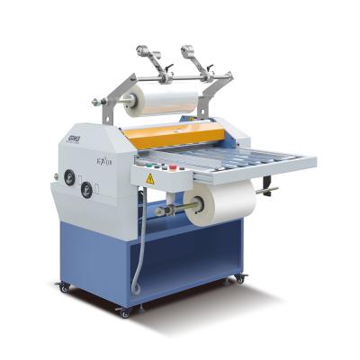 China Double Side Manual Hot Press Rubber Roller A2 Laminator for sale