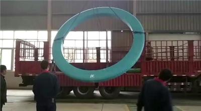 China Tamaño enorme que gira la industria de Ring Bearing For Crane, de energía eólica y el equipo de puerto en venta en venta