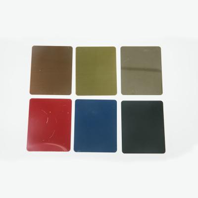 Chine Couleur décorative plaquée de la feuille 0.3-120mm d'acier inoxydable pour la décoration municipale de construction à vendre