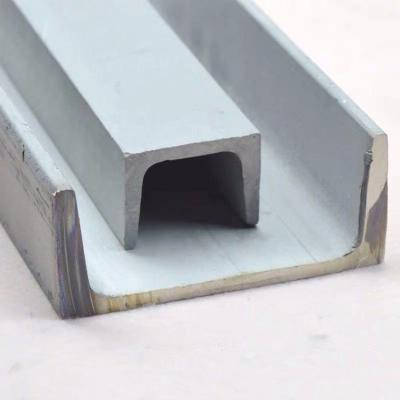 China 316L Stainless Steel U Section Channel 1000-6000mm Mill Edge for sale