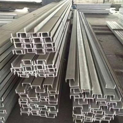 China A36 310S Stainless Steel U Shape Galvanized SS C Slit Edge for sale