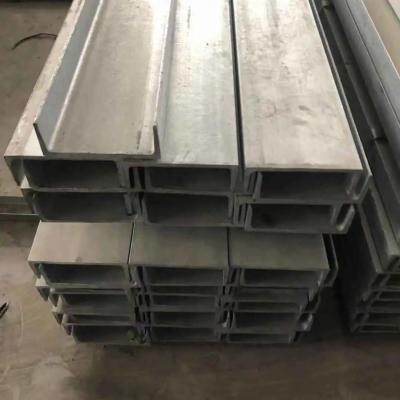 China 4mm 5mm Stainless Steel C Section Channel Cold Rolled Strut for sale
