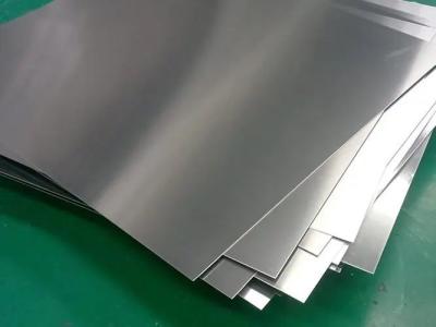 China 0.2mm - 5mm 5052 Alloy Aluminum Sheet Plate Silver For Building Material for sale