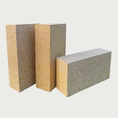 China 50% AI2O3 High Alumina Refractory Brick Low Iron Impurities Kiln Fired Bricks for sale