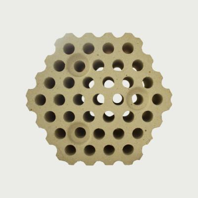 China High Alumina Refractory Brick Fire Clay Silica Checker Brick For Steel Furnaces with Low Creep Rate for sale