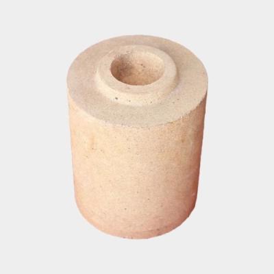 China Thin Fireclay Brick Round Curved Kiln Refractory Brick Clay Fire Bricks With 30-50% Al2O3 For Cement Industry for sale