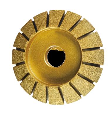China Grinding wheel 140mm diamond tool vacuum brazing for marble granite ceramic for sale