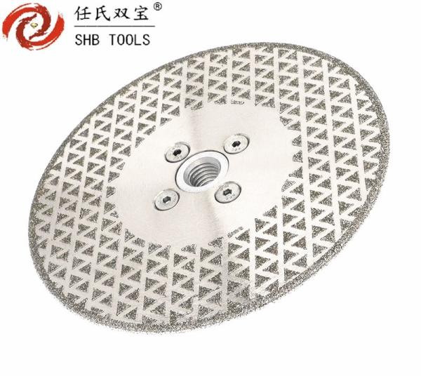Quality 125MM 5inch Diamond saw blade Electroplated stone cutting and grinding for for sale