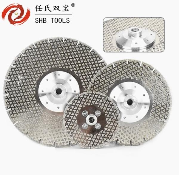Quality Electroplated 180MM Diamond Saw Blade Cutting And Grinding For Stone Marble for sale