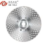 Quality 9inch 230mm Electroplated diamond saw blade tool for cutting and grinding marble for sale