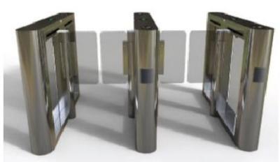 China Puerta de barrera automática de girasol personalizada Diseño a medida para residenciales en venta