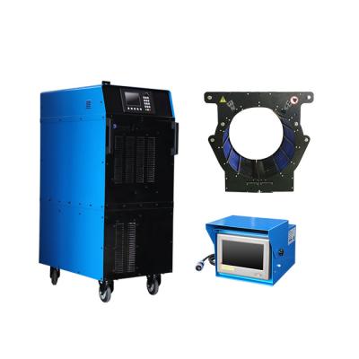 China refrigerar de ar da máquina de soldadura do calefator de indução 40KVA para o tratamento térmico da solda do cargo à venda