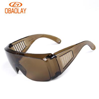China Obaolay professional optical glasses manufacturer Industrial Welding safety glasses safety Spectacle eye protection for sale