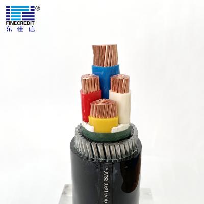 China 0.6/1KV Low Voltage Cables Cu Conductor XLPE Cable pvc insulated cable for sale