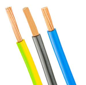 China 300/500V 1 Core PVC  H07V-R BVR Industrial Flexible Cable 6491x Earth Cable for sale