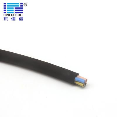 China H07RN-F H05RN-F 1.5-6mm2 Flexible Rubber Cable YZW Rubber Jacket Electrical Cable for sale