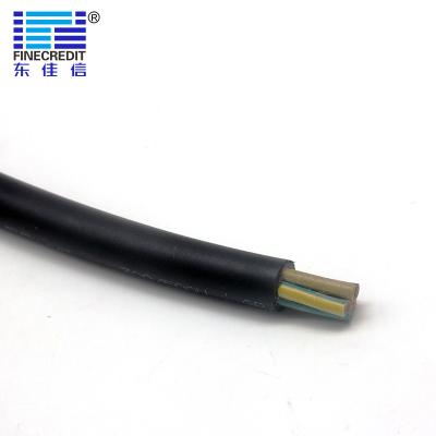 中国 3x1.5mm2 450/750v Epdm適用範囲が広いゴム製 ケーブルH05RR-Fの移動式使用 販売のため