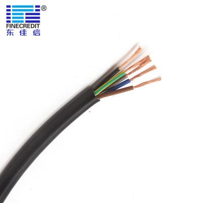 中国 H05VVF 0.5-6mm2 Industrial Flexible Cable Muti Core Copper Conductor 販売のため