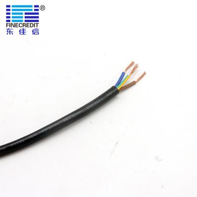 China 3 PVC flexible industrial del cable de la base 2.5mm2 aislado para el hogar en venta