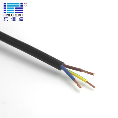 Cina Il cavo di rame puro di H05v2v2 F, PVC ha ricoperto 90C 0,75 millimetri di filo di rame per illuminazione in vendita
