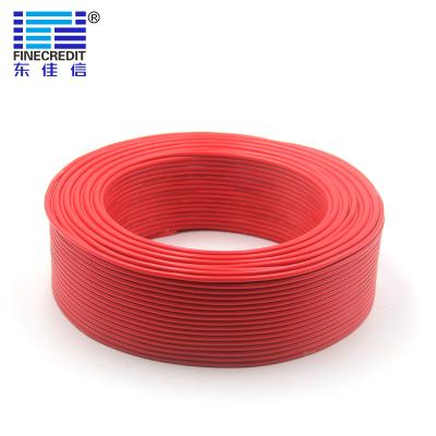 China H05V-U / H07V-U/BV Industrial Flexible Cable , Building 6mm Round Electrical Cable for sale