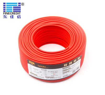 China Climate Resistance Solar Pv Wire ,  Photovoltaic Outdoor Indoor 2.5 mm2 PV1-F Solar Cable for sale