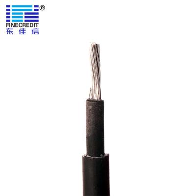 China Tinned Copper 6mm Solar Cable , H1Z2Z2-K 1.5kV Solar Dc Wire for sale