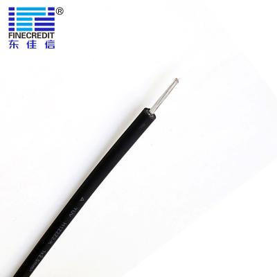 China Single / Double Core Solar Pv Cable 4mm , XLPE Photovoltaic Wire PV1-F for sale