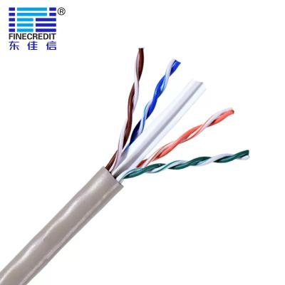 China 1000 Foot Cat6/6A UTP 23AWG Ethernet Lan Cable BC Conductor for sale