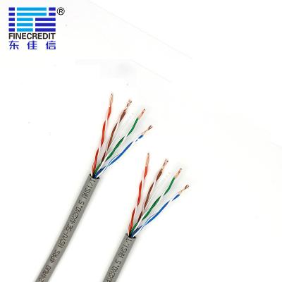 China Non Shielding Cat5e Utp Patch Cord , CE HDPE Category 5e Ethernet Cable for sale