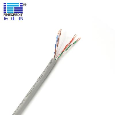 China Indoor 1000 Ft Ethernet Cable , UTP Bulk 23awg Cat6 Cable for sale